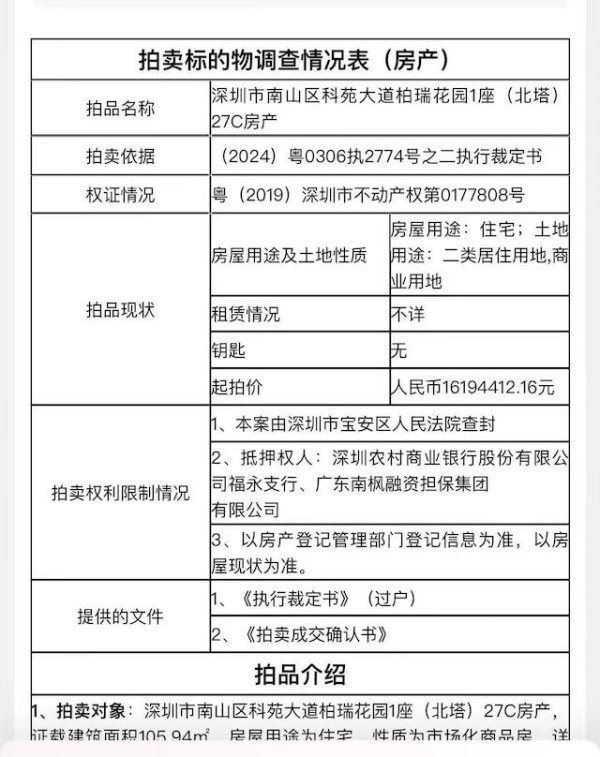 美林配资 深圳湾悦府高层住宅爆燃，着火范围有房源多次被法拍